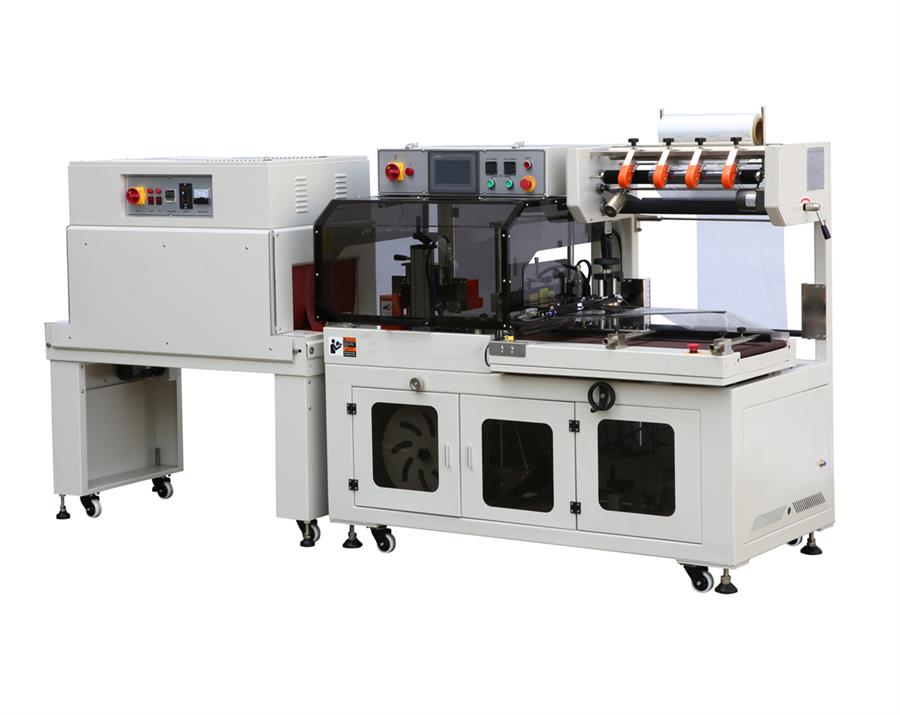 Automatic side sealing shrink wrapping machine