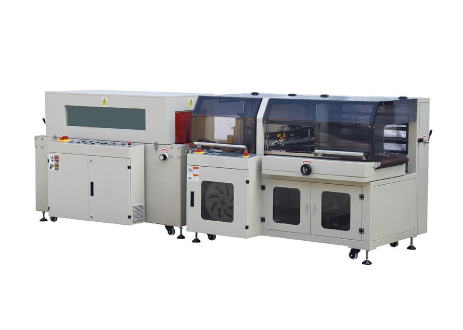 Automatic side sealing shrink wrapping machine