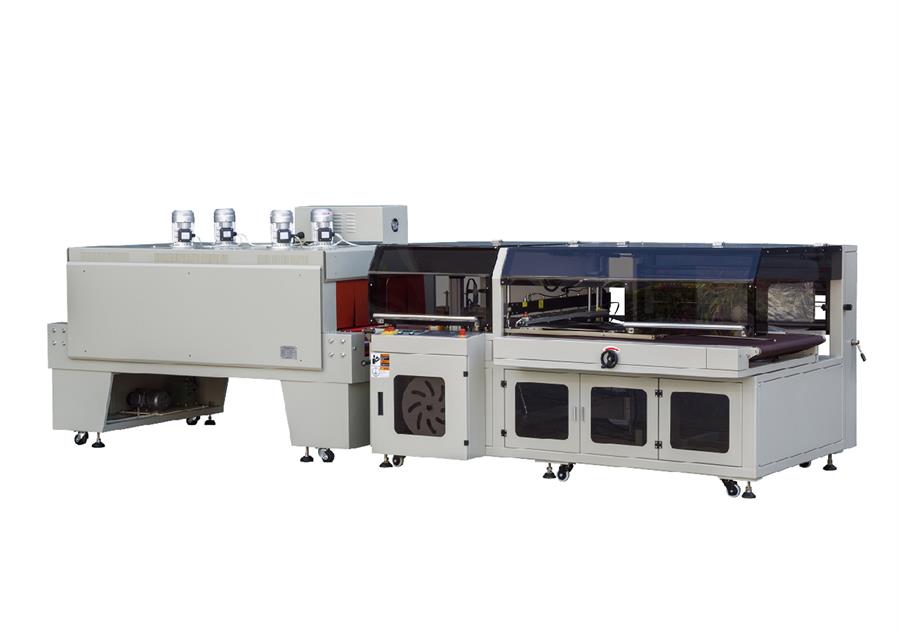 LQ-TH-1000+LQ-BM-1000 Automatic side sealing shrink wrapping machine